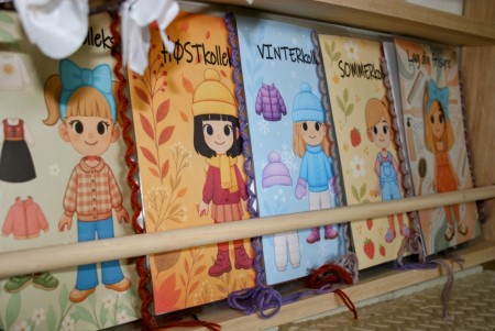 Sett med 5 aktivitetsbøker  